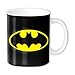 Produktbild Batman Tasse Logo Schwarz mit Gelbem Logo,Innen W