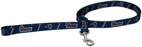 Hunter Mfg NFL St. Louis Rams Pet Lead, Team Color, Large