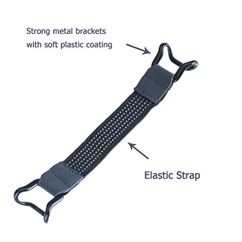 TFY Elastisches Halteband für Apple iPad , Samsung Tablet und Andere – iPad (New iPad / iPad Mini & Mini 2 & Mini 3 / iPad Air / iPad Air 2 / iPad Pro 9.7″) – Samsung Tablet Pcs – Nexus 7 / Nexus 10 und Andere - 2
