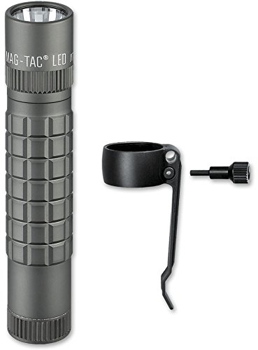 Mag-Lite Mag-Tac LED-Taschenlampe im Tactical-Design, Plain Bezel, 310 Lumen, 13.2 cm mit 3 Modi, grau SG2LRG6 - 3