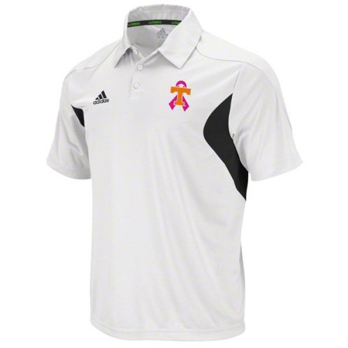 adidas Tennessee Volunteers 2011 Breast Cancer Awareness Coaches Performance Polo Shirt Chemise