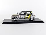 renault r5 gtl Auto Spark - S3859 - Renault R5 GT Turbo - Rallye Cote d \'Ivoire 1989 - Maßstab 1/43 - Silber