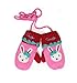 Moolecole Cute Rabbit Warm Gloves Baby Boys Girls Toddler Children Kids Knitted Mitten Gloves Pink