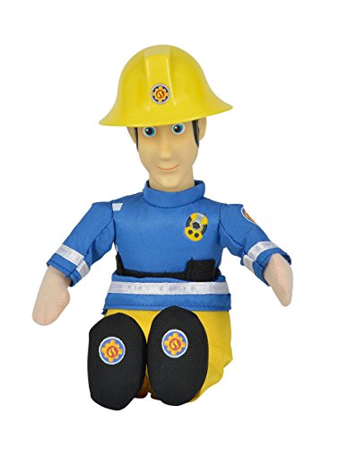 Preisvergleich Produktbild Simba Toys 109252107 Plüschfigur mit Vinylkopf - Feuerwehrmann Sam