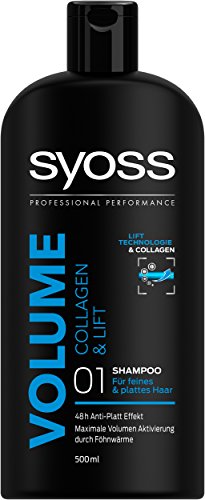 Syoss Shampoo Volume Collagen & Lift, 3er Pack (3 x 500 ml)