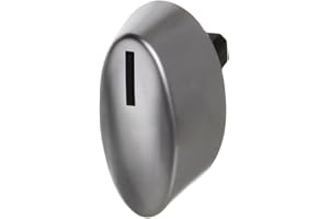 Paxanpax PCK119, kompatibel mit BSH Neff T2000, U1461N1, U1721N2 Serie, silberfarbener Herdsteuerknopf