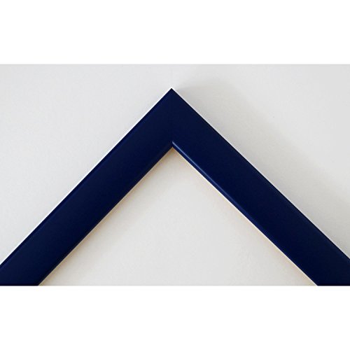 Spiegel Wandspiegel Badspiegel – Hannover 2,4 – Blau – 200 Größen zur Auswahl – handgefertigt – 40 x 50 – FM – Modern, Vintage - 3