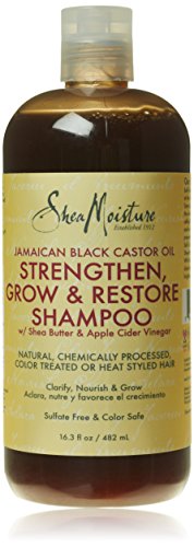 Shea Moisture Jamaican Black Castor Oil Strengthen Grow and Restore Shampoo 482 ml
