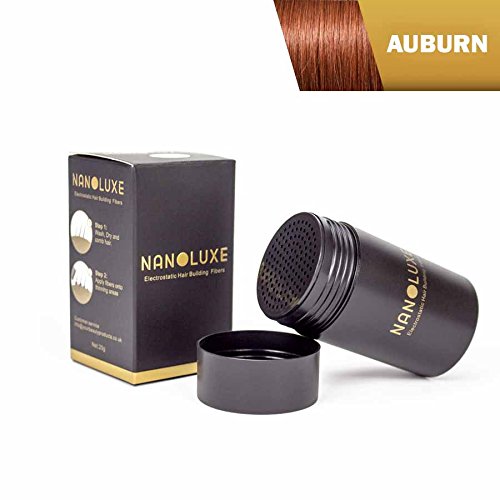 Fibras de cabello Auburn Nanoluxe de 25 g