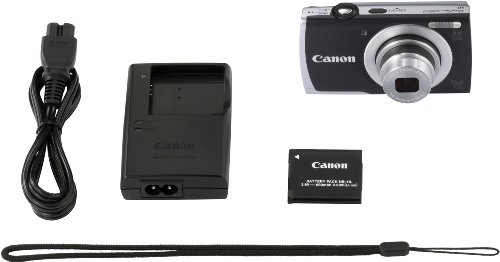 Canon PowerShot A2500 Appareil photo num  rique compact 16 Mpix   cran LCD 2 7  Zoom optique 5X Noir
