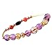 Produktbild SHATANQ Armband Mode Handgefertigte Damen Schmuck Schmuck Frauen Amethyst Armband Ethnische Wind Amethyst Kristall Armband,Bildfarbe,Einheitsgröße