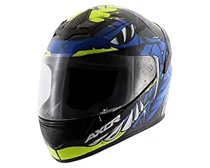 Axor Rage Python Black Blue Helmet-L