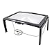 Price comparison product image 3X Magnifier Sheet Hand Free Plastic Magnifying Glass with 4 LED Lights Table Desktop Lamp Magnifier Foldable Hanging Magnifying Glass 275 * 195mm Lens A4 Full Page Magnifying Reading AIDS