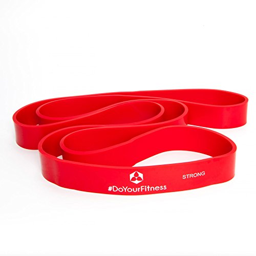 Fitnessbänder / PowerBands aus 100% Latex in Studio-Qualität »PullMeUp« – Die perfekten Rubber Bands & Sportbänder für effektives Krafttraining, Ganz-Körper-Workout, CrossFit, Stretching, Yoga, Bodybuilding , Powerlifting, Calisthenics oder Freeletics Workout – Widerstandsbänder ideal für den ganzen Körper – Die Gymnastikbänder ( Expander, Resistance Band & Bodytrainer ) sind in 5x unterschiedlichen Zugstärken erhältlich (leicht bis sehr hart) - 2