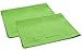 Produktbild Jemako Abledertuch SuperDry grün (2 er Set 45 x 60 cm)