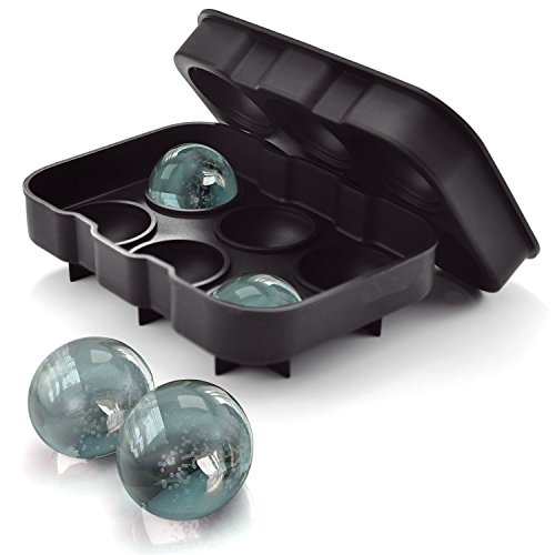 MUZIYU 6-fach JUMBO-Silikon-Eiswürfelformen im 2er-Set - 4