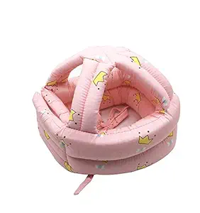 Starz Baby & Kids Safety Head Protection Cushion Bumper Head Helmet Random Color (Multi Colour)