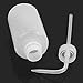 Squeeze Bottle - TOOGOO(R) 250ml Capacity Tattoo Wash Clear White Plastic Green Soap Squeeze Bottle