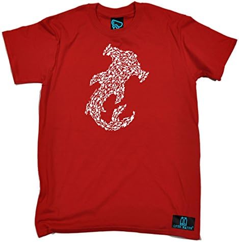 Open Water - Men's Hammerhead Shark Scuba Divers Scuba Diving T Shirt Dive Diver Snorkel Wetsuit Watersport Sport Animal Fish Birthday Gift Christmas Present - T-SHIRT
