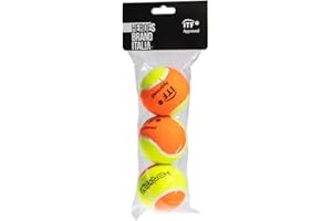 HEROE'S Heroe’s Beach Tennis Palline da beach tennis PRO S - APPROVATE ITF 3 pz
