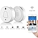 Produktbild Smart Kabellos Türklingel W-lan Video Kamera App drücken Benachrichtigung Türklingel & Empfänger Kit 90 ° Überwachung Automatische Aufnahme von Bildern beim Drücken auf IOS Android Smartphone (Silber)