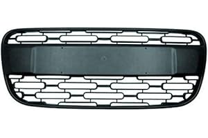 AUTOFORNITURE ITALIA Griglia Centrale Paraurti Anteriore Panda Dal 2012, Nero, Plastica, Compatibile Con Auto, Pezzo Di Ricambio, Griglia Per Auto