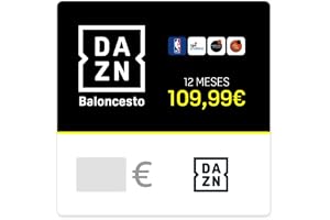 TARJETA PREPAGO DAZN Baloncesto - 12 Meses - E-tarjeta regalo España