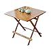 Produktbild Klapptisch, Computertisch, Küchentisch, Schreibtisch - Klapptisch (Farbe : Brown, größe : 70 * 70 * 70cm)