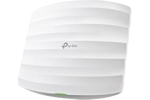‎TP-LINK TP-Link EAP115 N300 Wireless Ceiling Mount Access Point, Support PoE 802.3af and Direct Current, Easily Mount to Wall or Ceiling, Simply Managed by Free EAP Controller Software