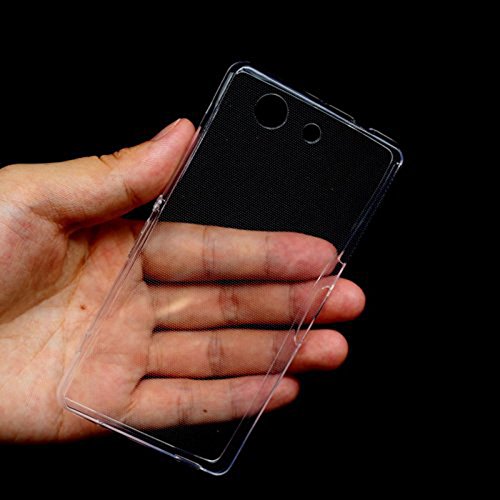 TBOC Funda de Gel TPU Transparente para Sony Xperia Z3 Compact Mini de Silicona Ultrafina y Flexible