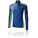Produktbild Mizuno Warmalite Venture Laufshirt - Blau (Skydiver/Green Gecko) - 2 x l