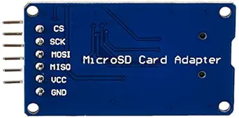 Generic Micro SD Storage Board, Micro SD TF Card Memory Shield Module SPI, Micro SD Adapter for Arduino