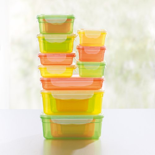 TV – Unser Original 01696 Maxx Cuisine Frischhaltedosen Klick-It 50 Teile Sommerfarben - 3