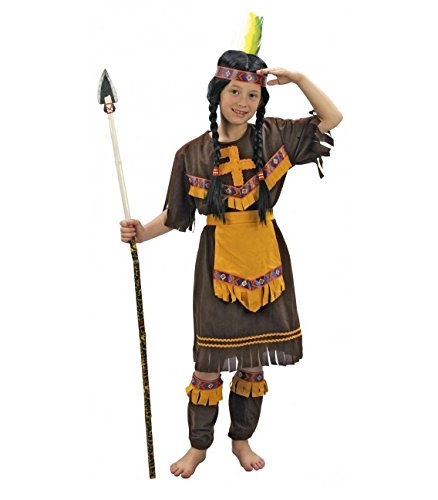 Yuppiyei DISFRAZ DE INDIA MARRON - 10-12 AÑOS