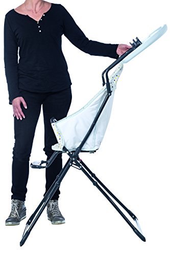 Safety 1st Kanji Hochstuhl, kompakt zusammenklappbar und platzsparend zu verstauen, großer Tisch mit Bechervertiefung, geeignet ab ca. 6 Monate bis max. 15 kg - 4