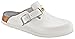 Produktbild Birkenstock 61378-40-schmales Fußbett Schuh Boston Antistatik/Naturleder schmales Fußbett, Weiß, Größe 40