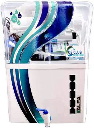 OS Aqua Fresh A+125 15L 14 Stage RO UV UF TDS Alkaline Water Purifier with Full KIT