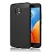 Produktbild GeeRic Motorola Moto E4 Plus Hülle, Schwarz Silikon Handyhülle für Lenovo Moto E4 Plus Handy Schutzhülle Karbon Look Elastisch Stylisch Soft Case Cover 5.5“