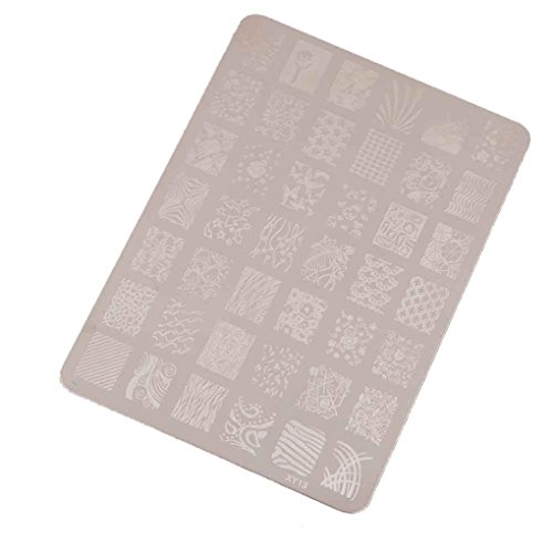 Susenstone Nail Stamping Druckplatte Maniküre-Nagel-Kunst-Dekor Bild Briefmarken Platten - 4