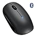 Produktbild Patuoxun Bluetooth-Maus, 2,4 G, kabellos, Dual-Modus, 2400 dpi einstellbar, Bluetooth 4.0, für PC und Laptop, mit USB-Empfänger, für Macbook Pro / Air / Win 10 / Win 8 / Android, Akku-Laufzeit von 15 Monaten, kleine & mobile Maus