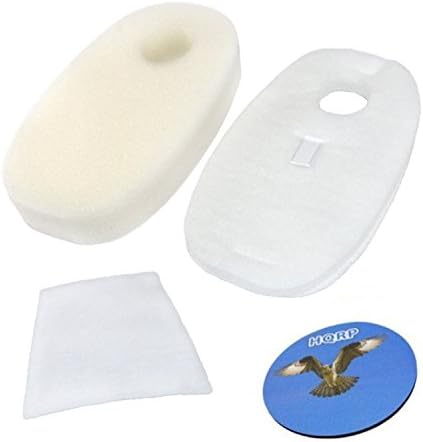 HQRPFoam & Felt Filter Kit Compatible with Shark Rocket True Pet HV322, DeluxePro HV320 HV320UK series Upright Vacuum Cleaner, 1080FTV320 / 1084FTV320 Replacement