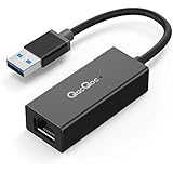 USB Ethernet Adapter, QacQoc USB 3.0 Gigabit Ethernet Adaptor, RJ45 LAN Wired USB to Network Adapter for Macbook/Mac Pro/iMac and more