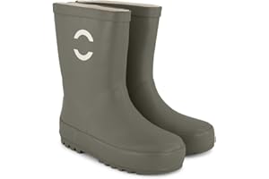 Mikk-line Gummistiefel Kinder | Regenstiefel Kinder Gefüttert | Gefütterte Gummistiefel Kinder | Wasserdichte Gummistiefel | Regenschuhe & Kinderstiefel