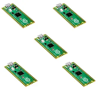 Raspberry Pi Pico microcontroller board (5 Pcs)