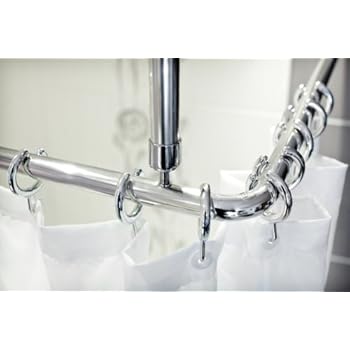 Tropik Home Waterproof Bathroom Shower Curtain Roller Blind Extra Long