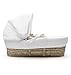 Kinder Valley Waffle Moses Basket (White)