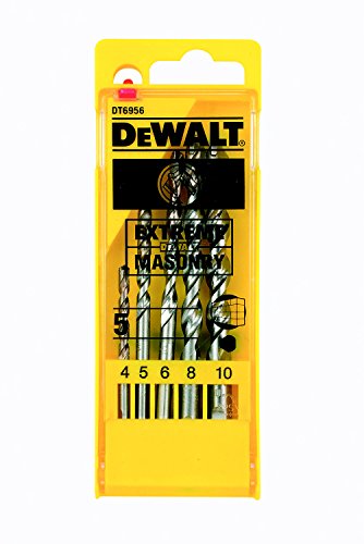 DeWalt DT6956-QZ Steinbohrer Set Extreme, 5-teilig, in Kunststoffkasette