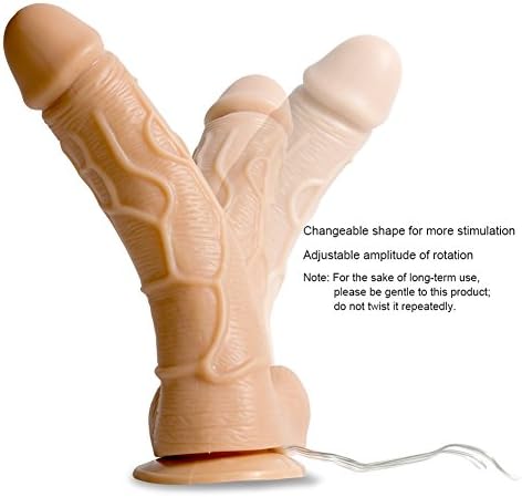 XINGSE Smart has 6 frequencies with and Rotation 360 Degrees, 20 cm Vibrator realistic with a Length of 16.5 cm Insertable - S-ex To-ys for Women and Couple, 01