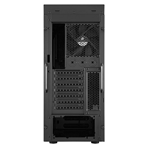 Corsair CC-9011071-WW Carbide Series 330R Titanium Mid-Tower ATX Silent Computer Gehäuse, Schwarz/Titanium - 4