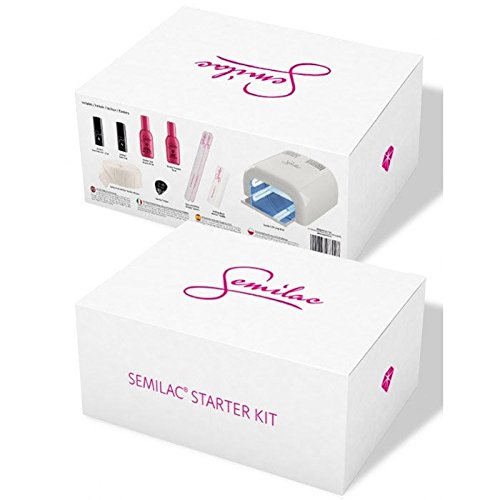 Semilac Starter Kit with UV 36W Lamp Full Original Nail Polish Hybrid Manicure